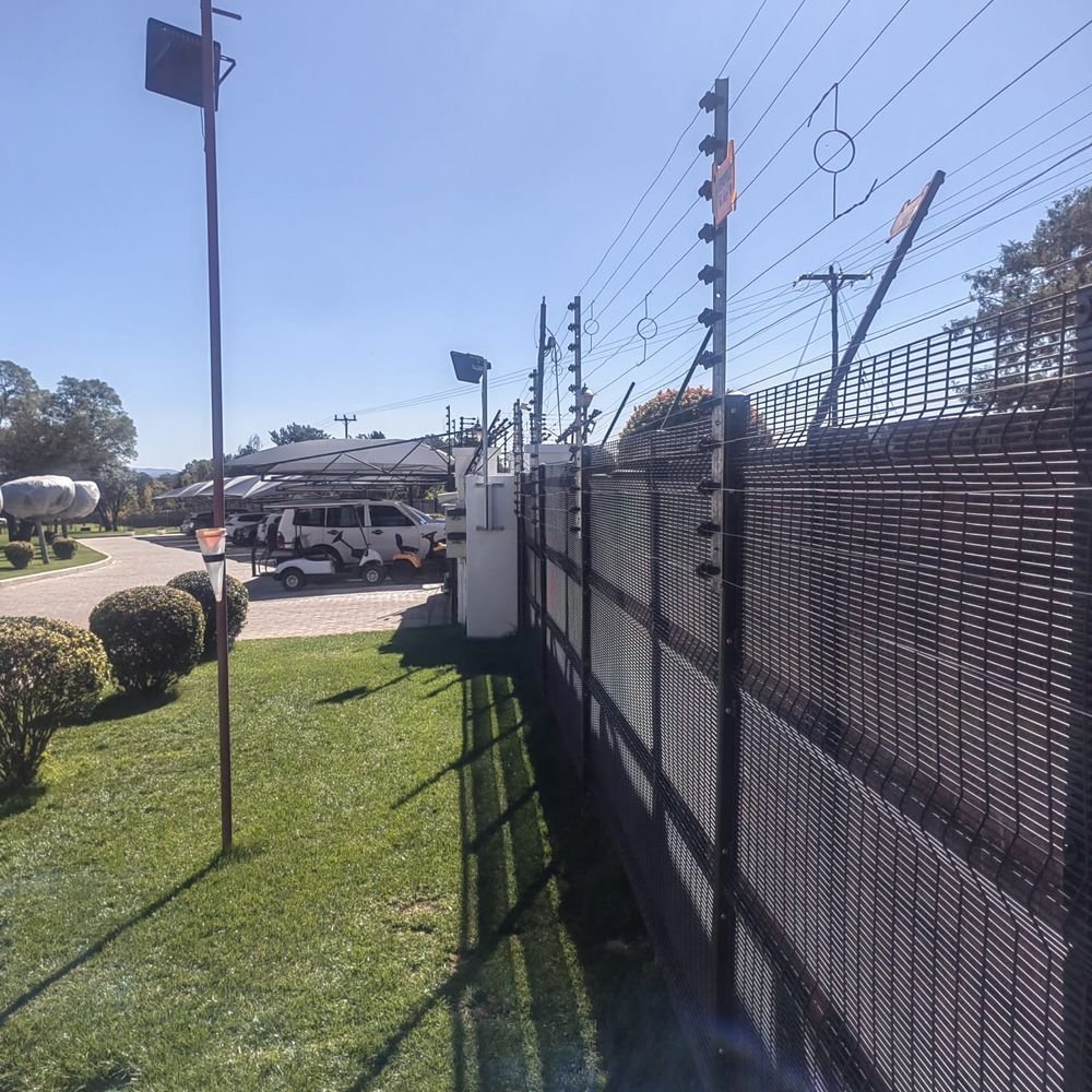 Industrial electric fencing perimeter security